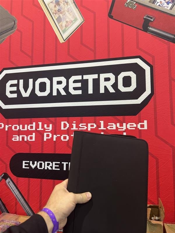 Evoretro Topload Album 2x2 160 Karten Schwarz 24,4 x 19,1 cm – Bild 2