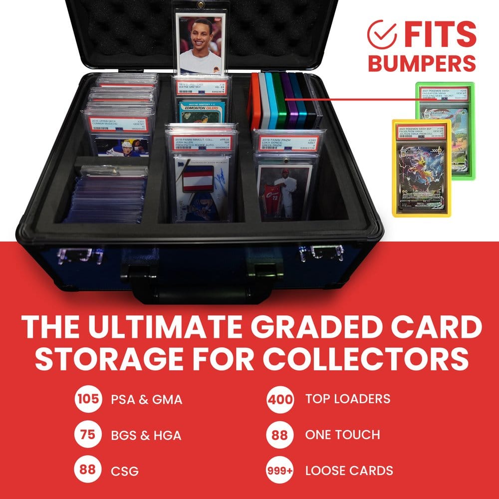 Evoretro Trading Card Aufbewahrungsbox für 90 Karten X Blau – Bild 2
