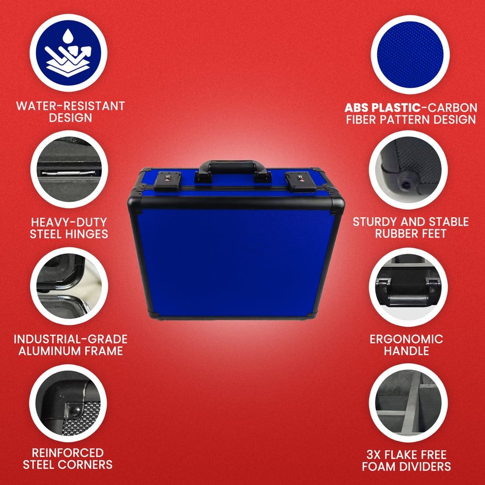 Evoretro Trading Card Aufbewahrungsbox für 90 Karten X Blau – Bild 4