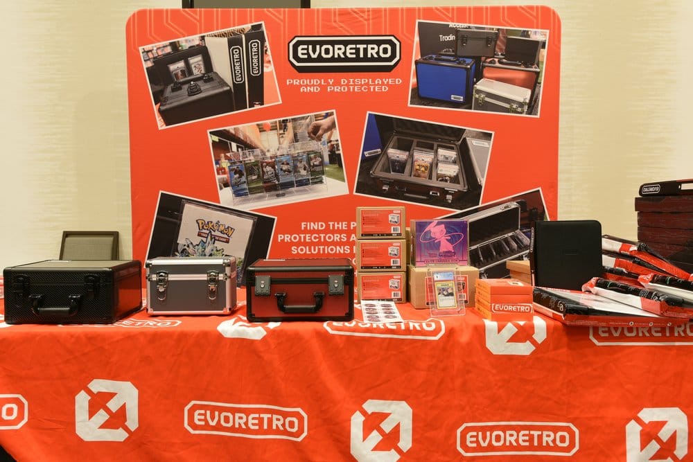 Evoretro Trading Card Aufbewahrungsbox für 90 Karten X Rot – Bild 3