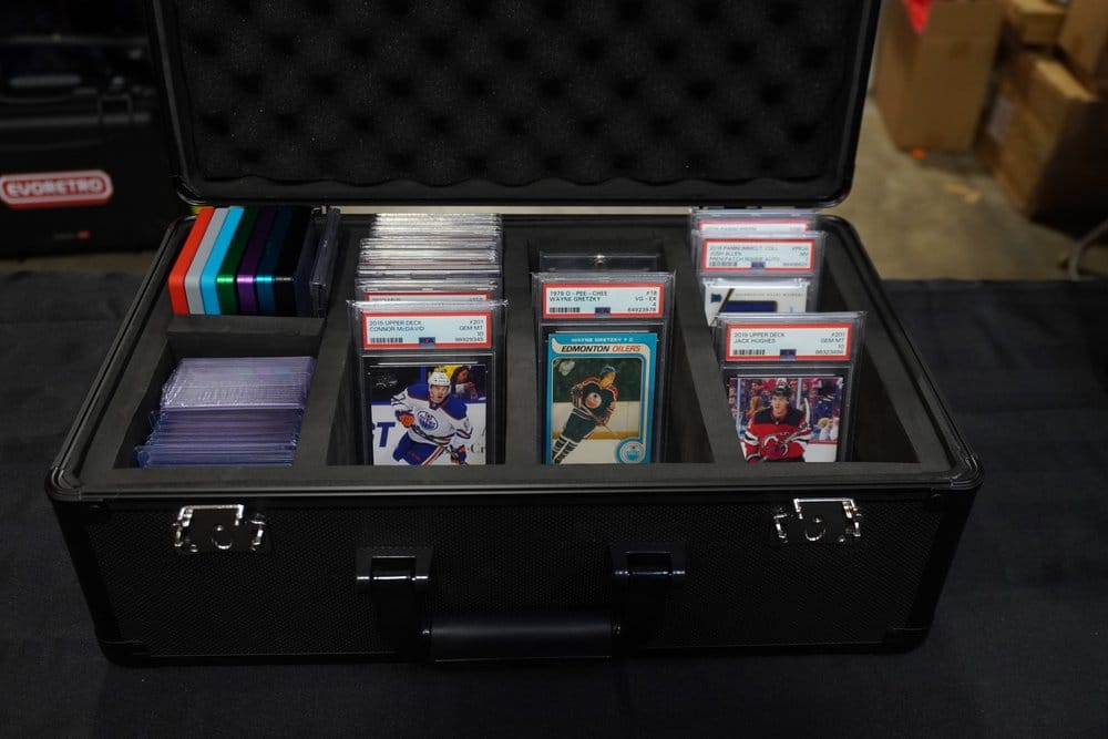 Evoretro Trading Card Aufbewahrungsbox für 120 Karten XL Schwarz – Bild 10