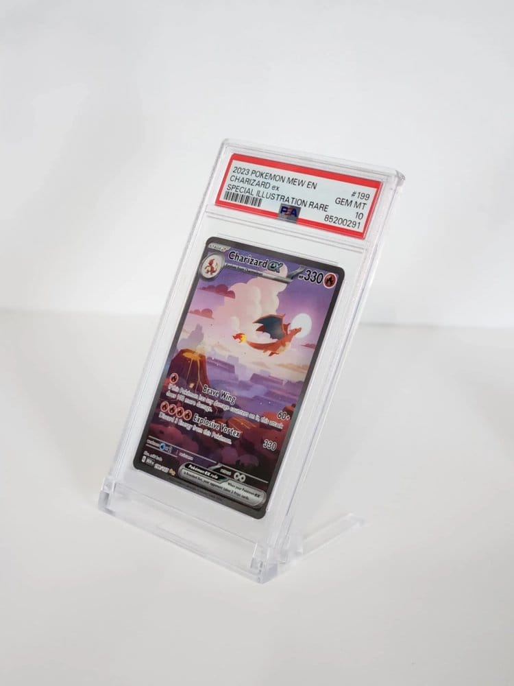 Evoretro Display Ständer 5er-Pack für Graded Cards Slabs Transparent – Bild 4