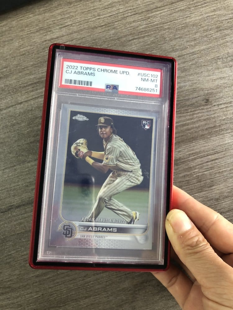 Slab-Schutzhüllen für PSA Graded Cards Rot – Bild 2
