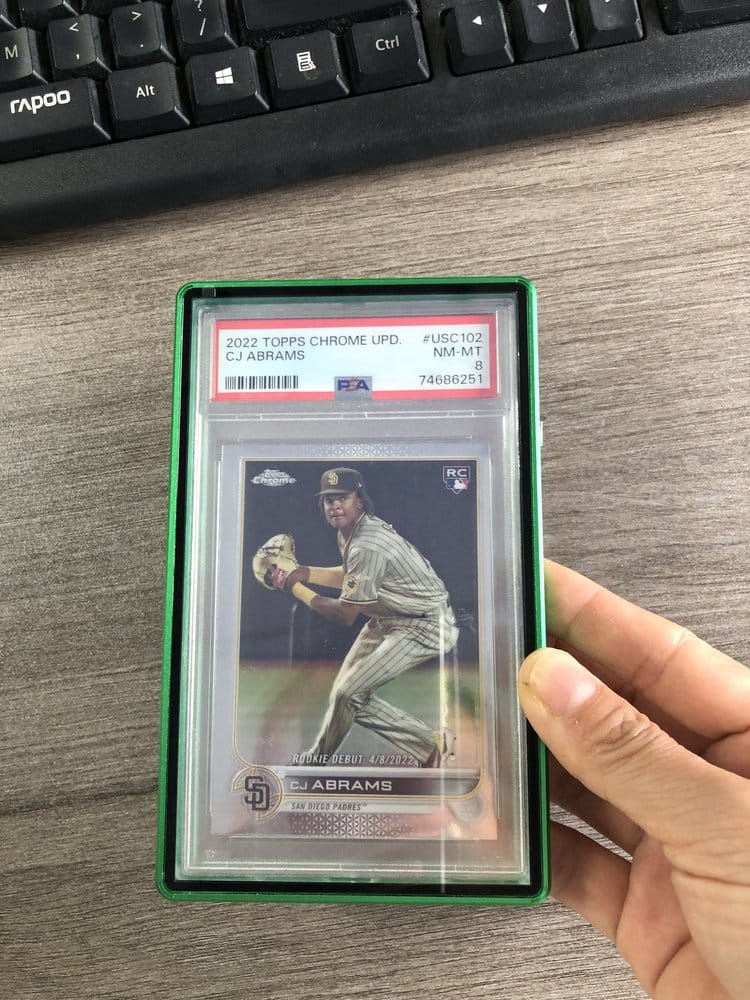 Slab-Schutzhüllen für PSA Graded Cards Grün – Bild 2