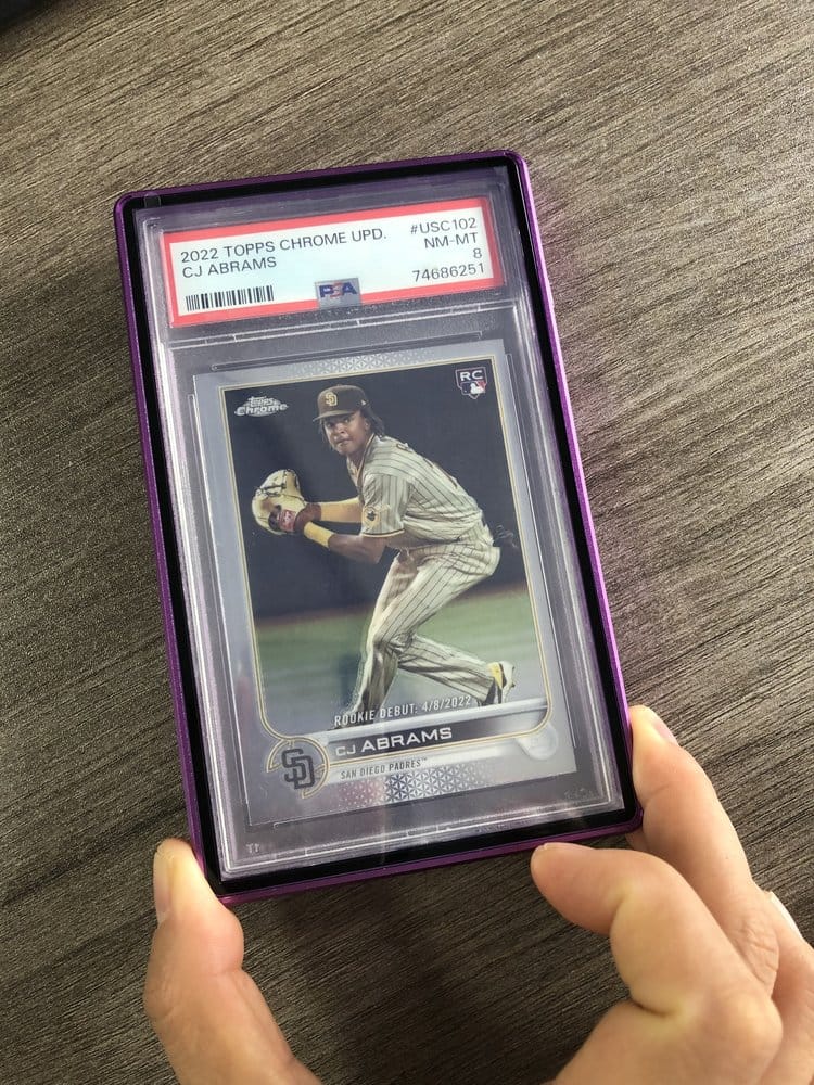 Slab-Schutzhüllen für PSA Graded Cards Lila – Bild 2
