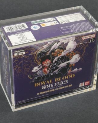Evoretro Acryl Display Case für Bandai One Piece TCG Booster Box (Englisch)