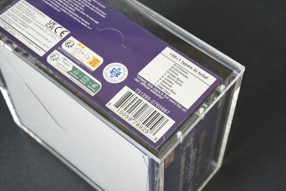 Evoretro Acryl Display Case für Bandai One Piece TCG Booster Box (Englisch) – Bild 5