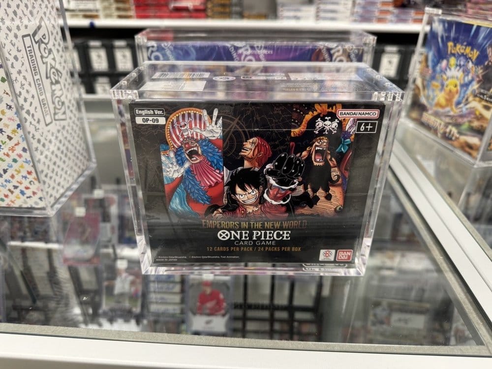 Evoretro Acryl Display Case für Bandai One Piece TCG Booster Box (Englisch) – Bild 8