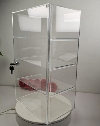 Evoretro 4-stufige abschließbare Acryl-Thekenvitrine