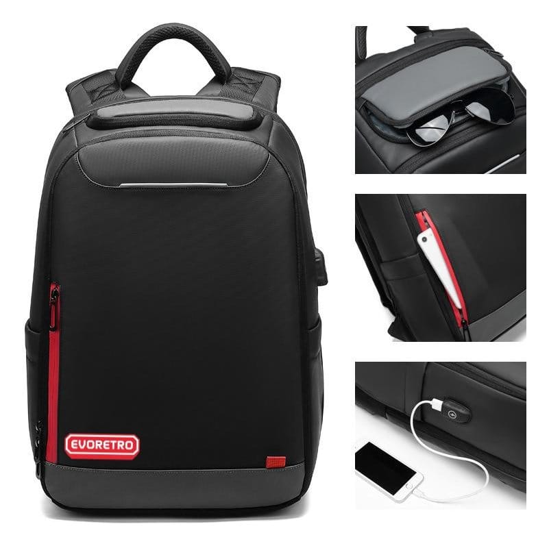 Evoretro HybridPro Reiserucksack Schwarz – Bild 2