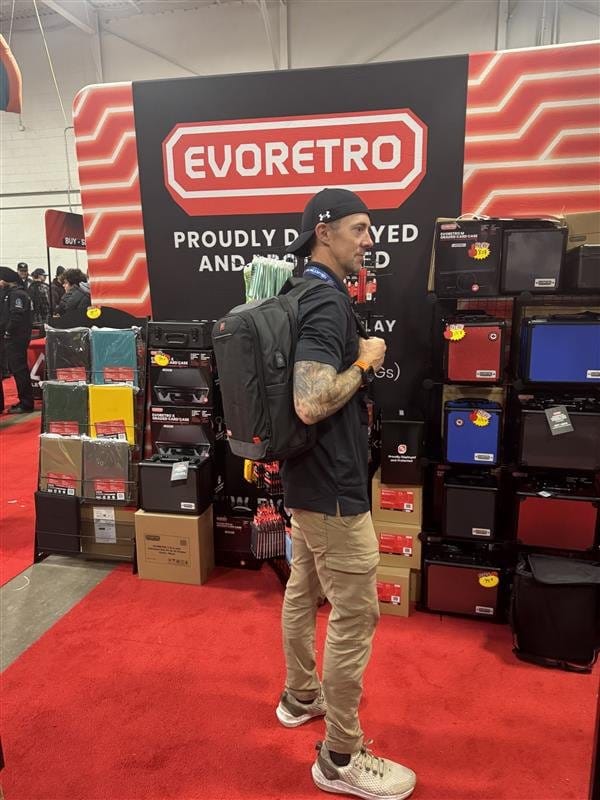 Evoretro HybridPro Reiserucksack Schwarz – Bild 25