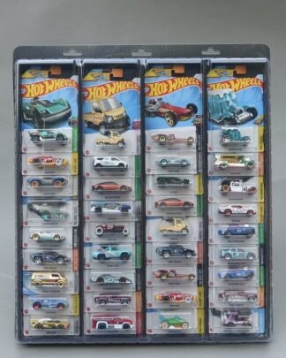 Evoretro Wand-Display für 32 verpackte Diecast-Autos 3er-Pack