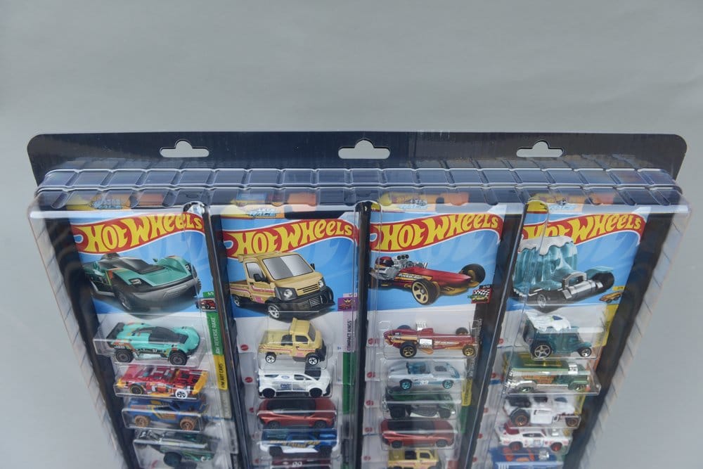 Evoretro Wand-Display für 32 verpackte Diecast-Autos 3er-Pack – Bild 2