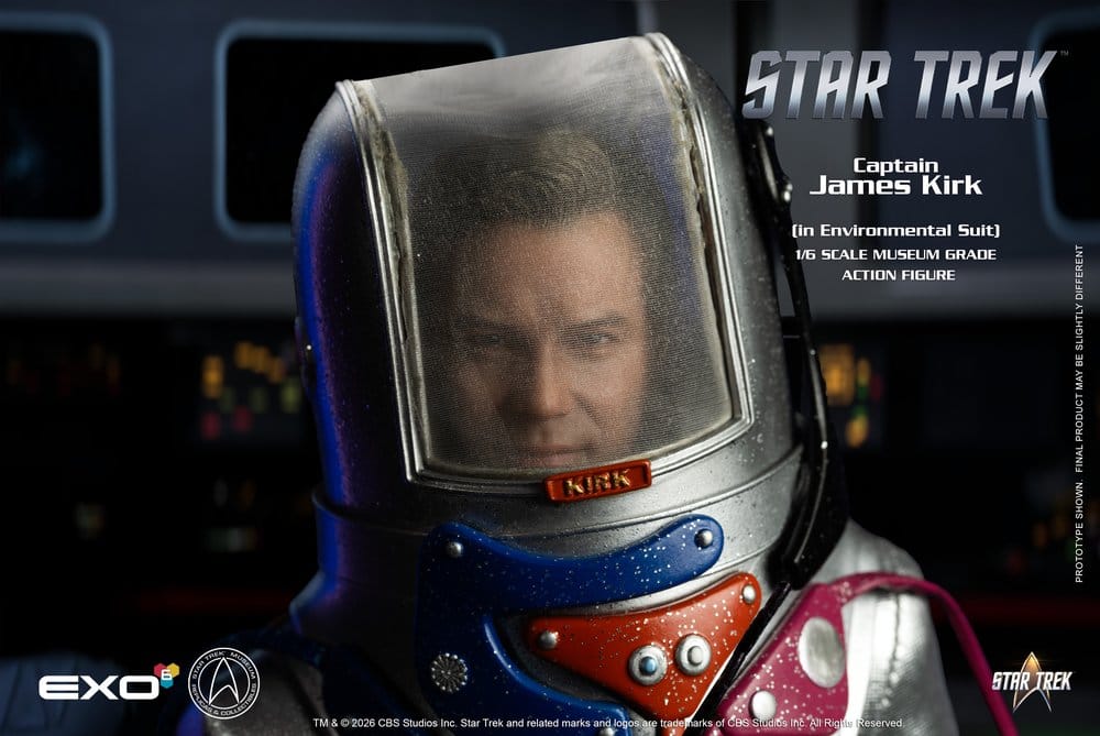 Star Trek: Die Original-Serie Actionfigur 1/6 Captain James T. Kirk (in Environmental Suit) 29 cm – Bild 2
