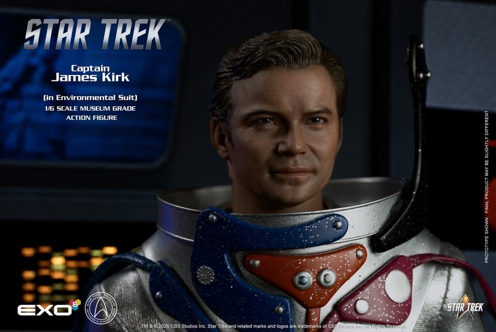 Star Trek: Die Original-Serie Actionfigur 1/6 Captain James T. Kirk (in Environmental Suit) 29 cm – Bild 3