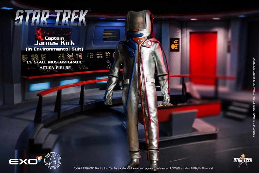 Star Trek: Die Original-Serie Actionfigur 1/6 Captain James T. Kirk (in Environmental Suit) 29 cm – Bild 4
