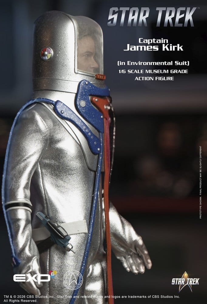 Star Trek: Die Original-Serie Actionfigur 1/6 Captain James T. Kirk (in Environmental Suit) 29 cm – Bild 5