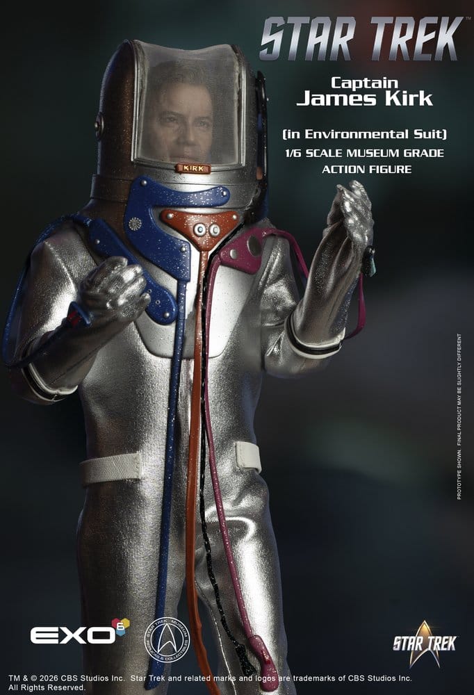 Star Trek: Die Original-Serie Actionfigur 1/6 Captain James T. Kirk (in Environmental Suit) 29 cm – Bild 7