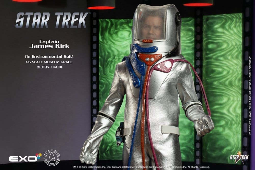 Star Trek: Die Original-Serie Actionfigur 1/6 Captain James T. Kirk (in Environmental Suit) 29 cm – Bild 9