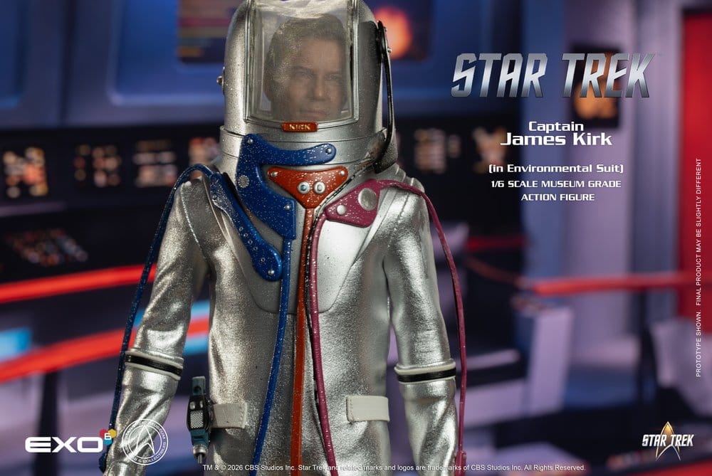 Star Trek: Die Original-Serie Actionfigur 1/6 Captain James T. Kirk (in Environmental Suit) 29 cm – Bild 10