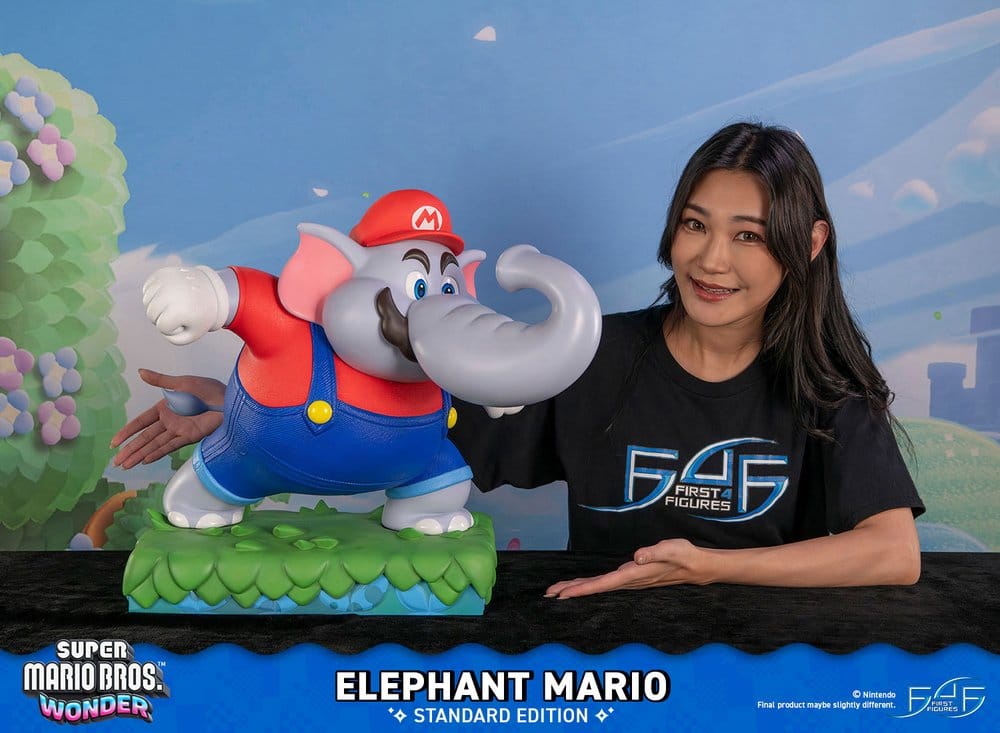 Super Mario Bros. Wonder Resin Statue Elephant Mario Standard Edition 43 cm – Bild 3