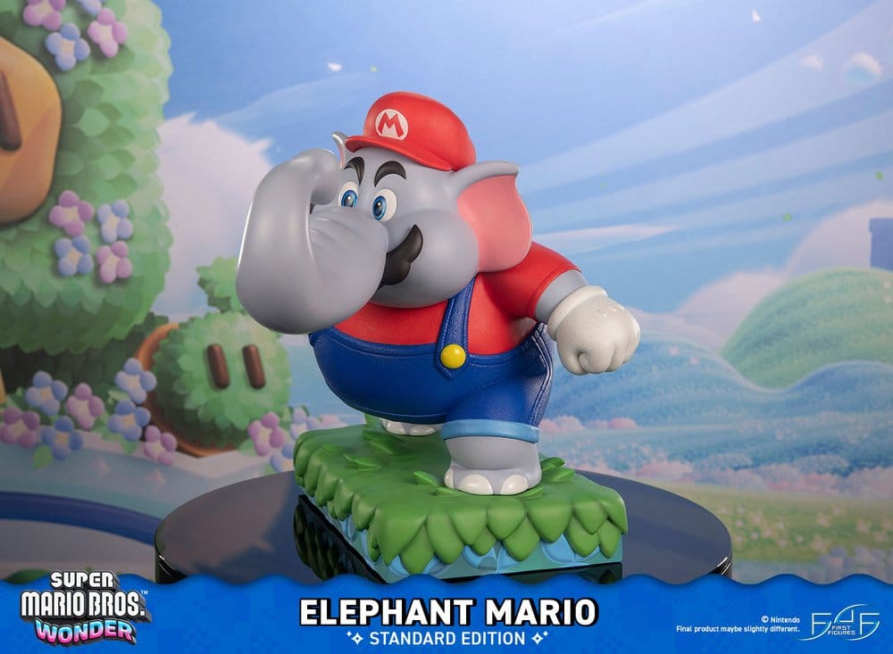 Super Mario Bros. Wonder Resin Statue Elephant Mario Standard Edition 43 cm – Bild 5