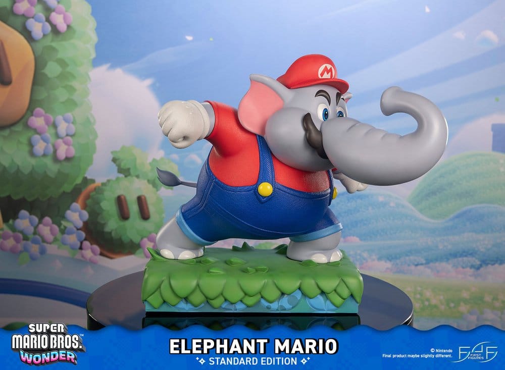 Super Mario Bros. Wonder Resin Statue Elephant Mario Standard Edition 43 cm – Bild 12