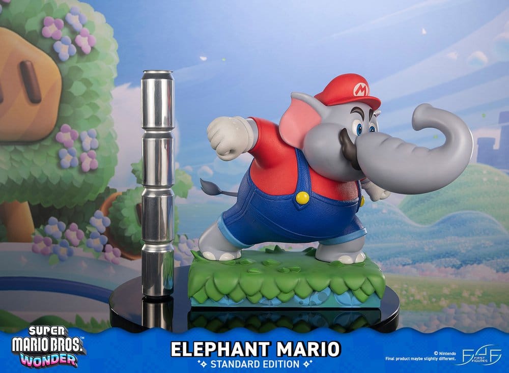 Super Mario Bros. Wonder Resin Statue Elephant Mario Standard Edition 43 cm – Bild 13