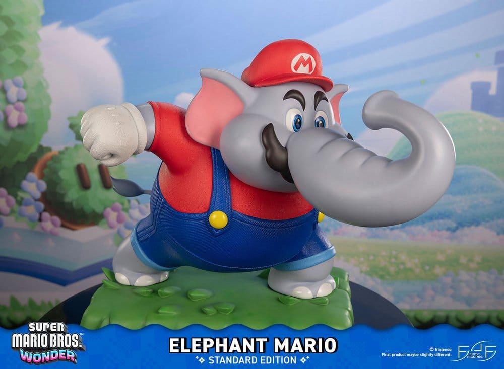 Super Mario Bros. Wonder Resin Statue Elephant Mario Standard Edition 43 cm – Bild 14