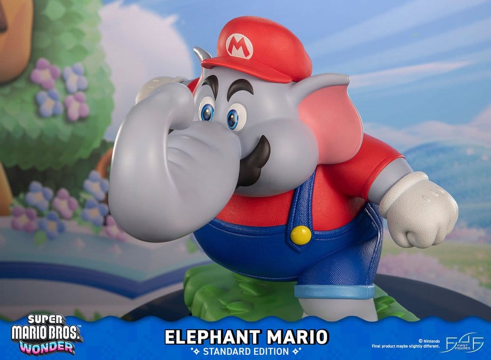 Super Mario Bros. Wonder Resin Statue Elephant Mario Standard Edition 43 cm – Bild 16