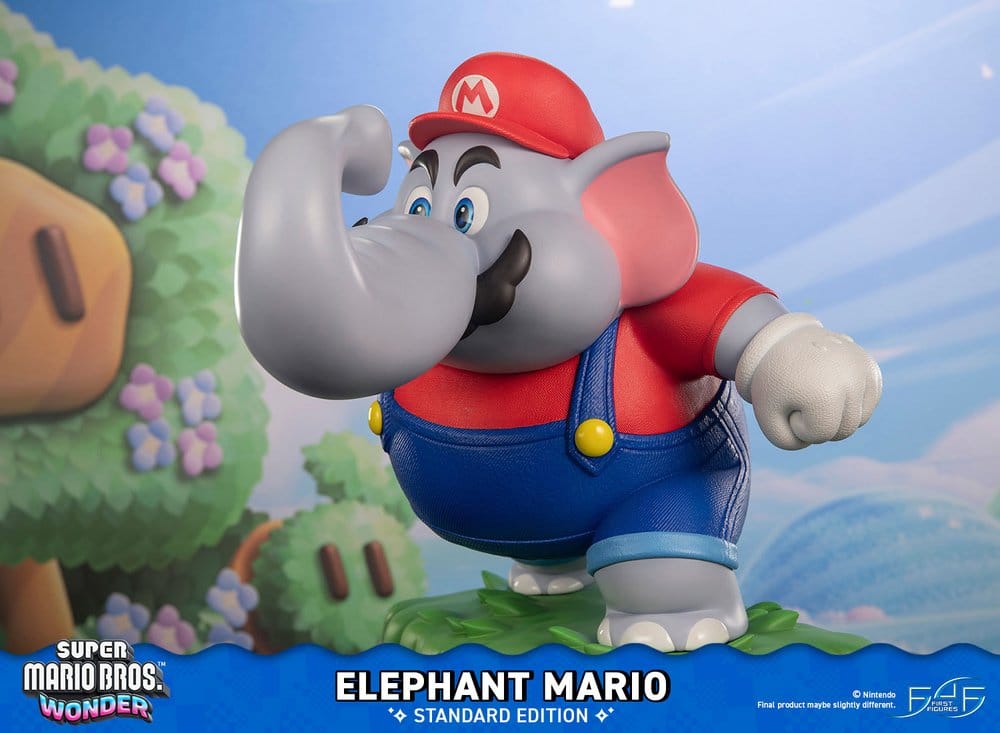 Super Mario Bros. Wonder Resin Statue Elephant Mario Standard Edition 43 cm – Bild 17