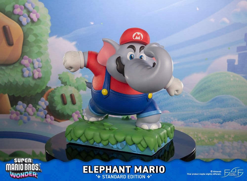 Super Mario Bros. Wonder Resin Statue Elephant Mario Standard Edition 43 cm – Bild 19