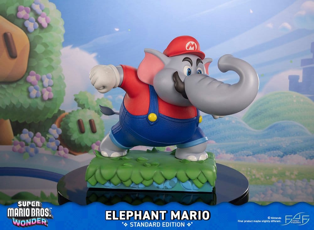 Super Mario Bros. Wonder Resin Statue Elephant Mario Standard Edition 43 cm – Bild 20
