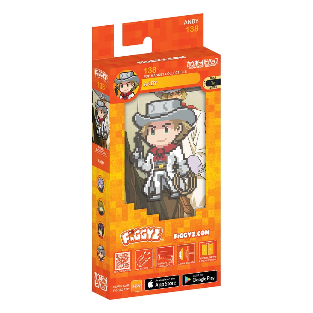 Cowboy Bebop FiGGYZ Magnet-Sammelfigur Andy 11 cm – Bild 3