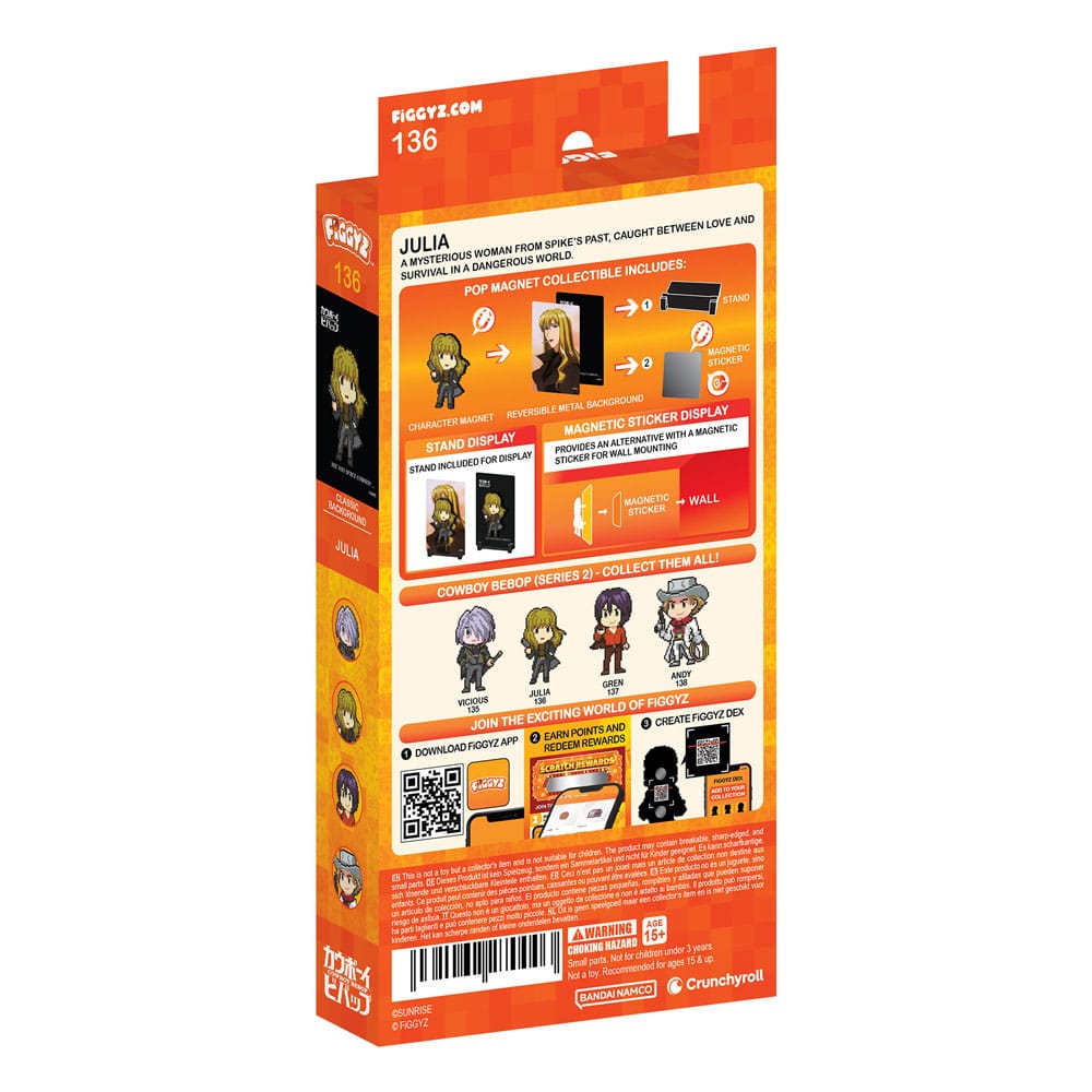 Cowboy Bebop FiGGYZ Magnet-Sammelfigur Julia 11 cm – Bild 4