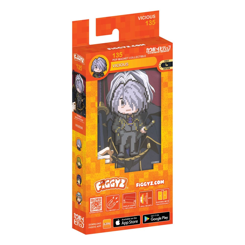 Cowboy Bebop FiGGYZ Magnet-Sammelfigur Vicious 11 cm – Bild 3