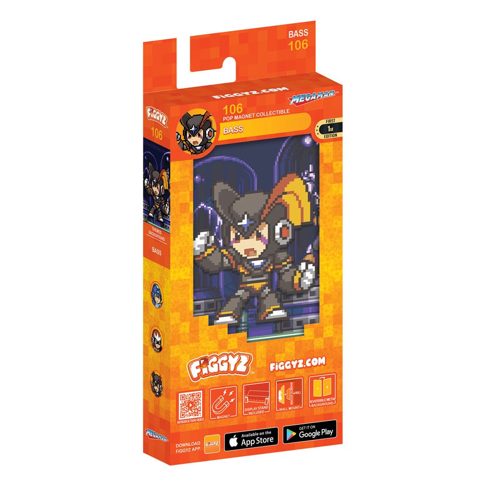 Mega Man FiGGYZ Magnet-Sammelfigur Bass 11 cm – Bild 2
