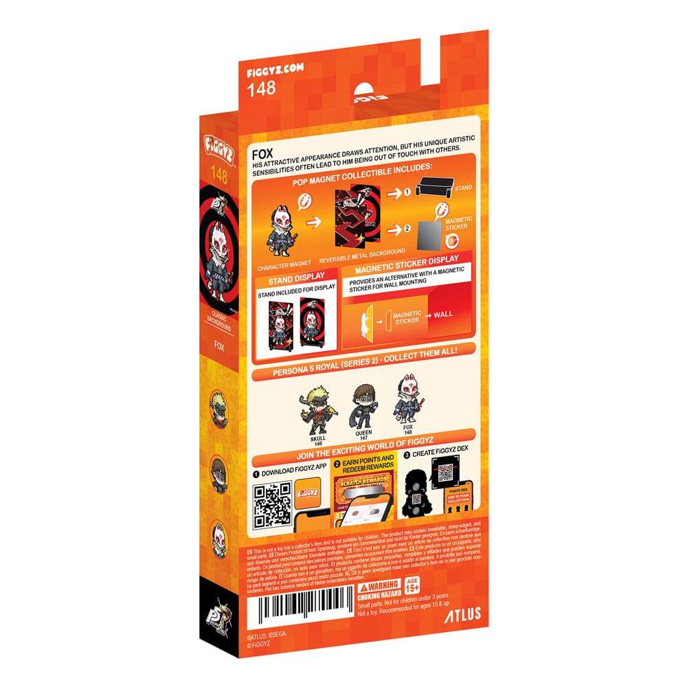 Persona 5 FiGGYZ Magnet-Sammelfigur Fox 11 cm – Bild 3