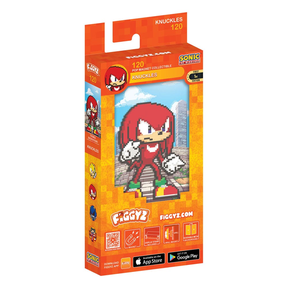 Sonic the Hedgehog (Modern) FiGGYZ Magnet-Sammelfigur Knuckles 11 cm – Bild 2