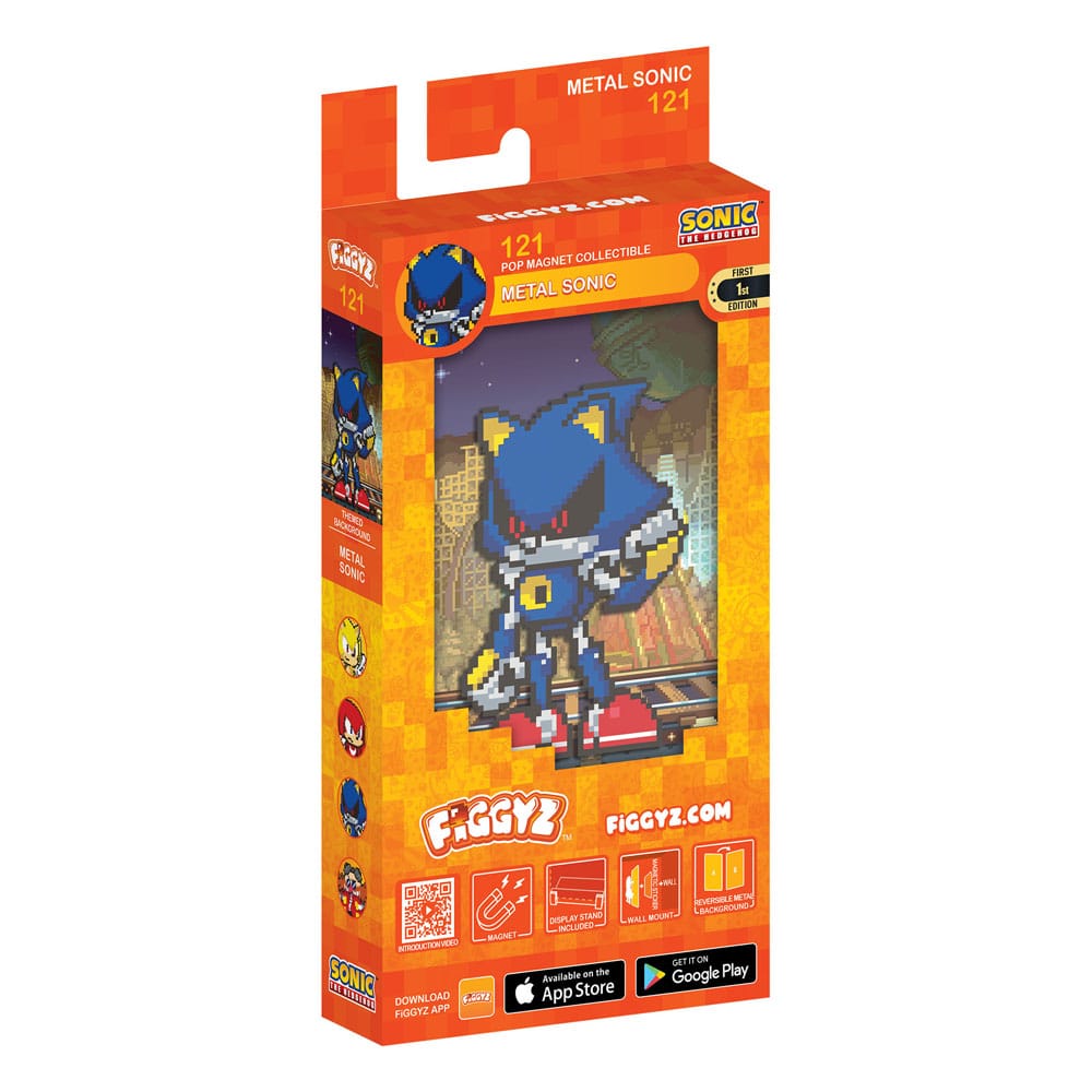 Sonic the Hedgehog (Modern) FiGGYZ Magnet-Sammelfigur Metal Sonic 11 cm – Bild 2