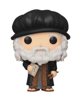 Leonardo da Vinci POP! Artists Vinyl Figur 9 cm
