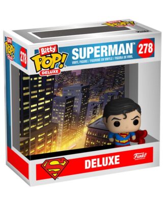 Superman Bitty POP! Deluxe Vinyl Figuren Superman(Gargoyle) Display (12) 2,5 cm