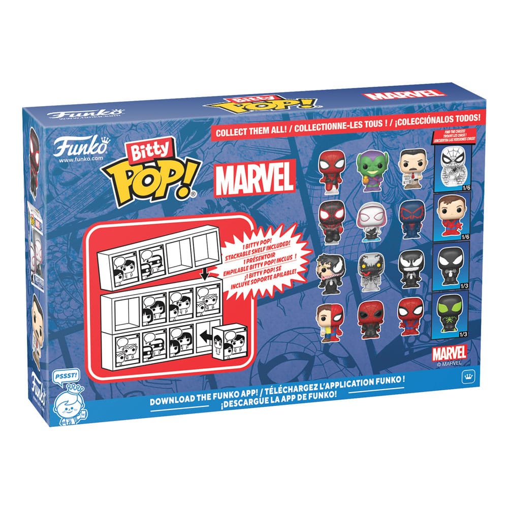 Spider-Man Bitty POP! Vinyl Figuren 4er-Pack Series 3 2 cm – Bild 8