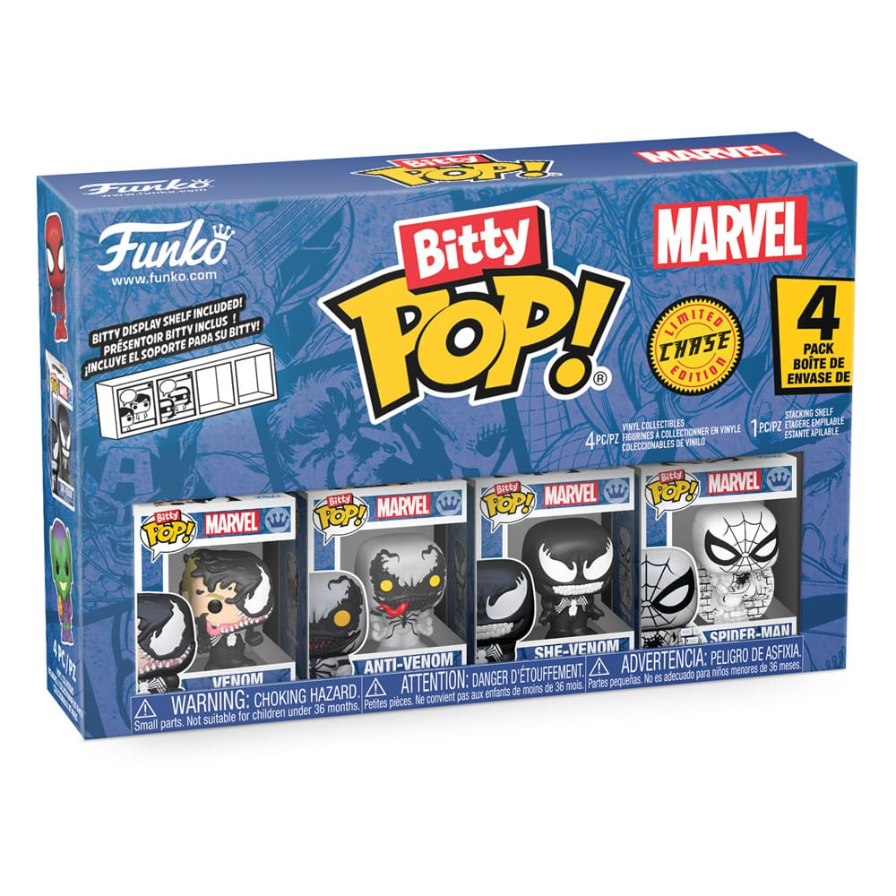Spider-Man Bitty POP! Vinyl Figuren 4er-Pack Series 3 2 cm – Bild 10