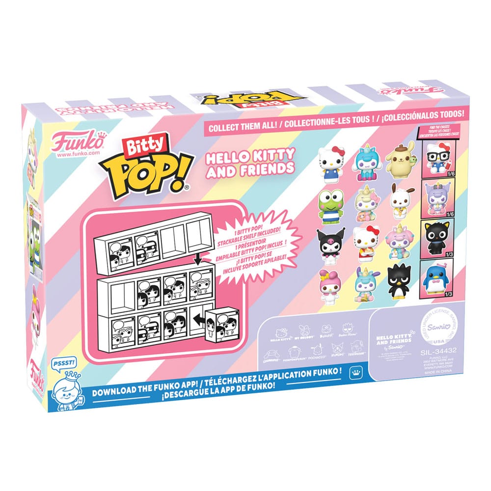 Hello Kitty and Friends Bitty POP! Vinyl Figuren 4er-Pack Series 1 2 cm – Bild 16