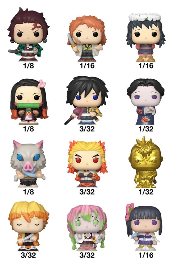 Demon Slayer: Kimetsu no Yaiba - The Movie Bitty POP! Vinyl Figuren 2 cm Display (32) – Bild 2
