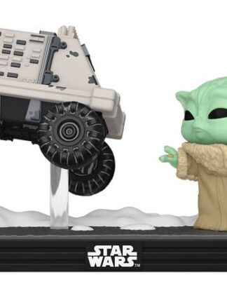 Star Wars: The Mandalorian and Grogu POP! Moment Vinyl Figuren Grogu with Polar Mouse Droid 9 cm