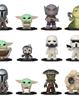 Star Wars Mystery Minis Minifiguren 5 cm The Mandalorian and Grogu Series 2 Display (12)