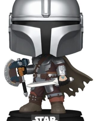 Star Wars: The Mandalorian and Grogu POP! Vinyl Figur The Mandalorian (Dual Wield) 9 cm