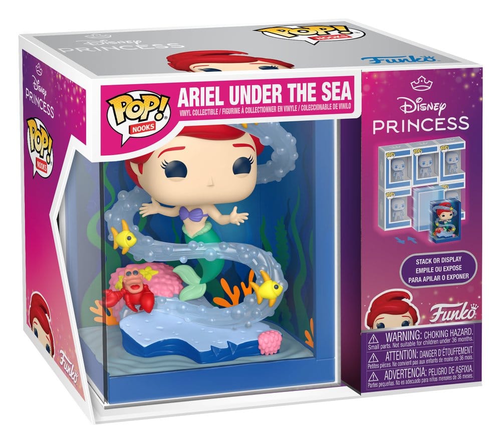 Arielle, die Meerjungfrau POP! Nooks Vinyl Diorama Ariel’s Grotto 16 cm – Bild 2